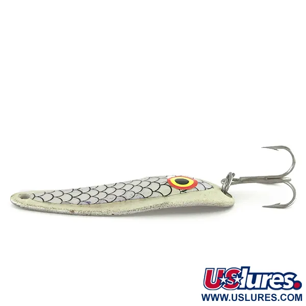 Wolverine tackle Cobra Glow Blinker, Weiß / Nickel, 14g, Glow, #8513