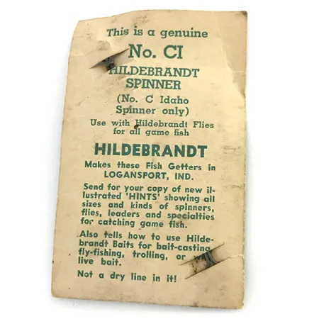 Hildebrandt 3 Spinner, Nickel, 3g, Doppelblatt, #8519