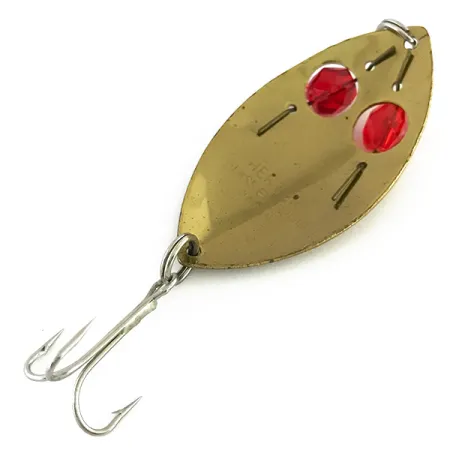 Herter's Glass eye spoon Blinker, Gold/Rot, 11g, Glasaugen, #8522