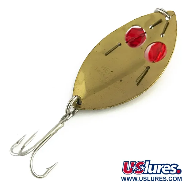Herter's Glass eye spoon Blinker, Gold/Rot, 11g, Glasaugen, #8522