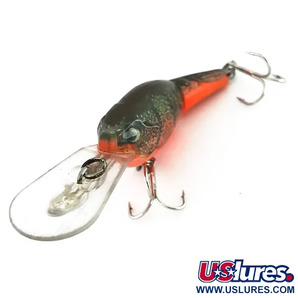 Rapala Shad Rap Jointed RS 05 Wobbler, Orange, 8g, UV-aktiv, #8526