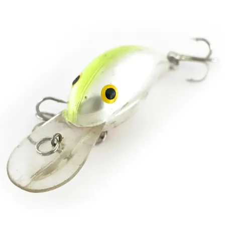 Bandit 200 Crankbait, Chrome Chartreuse, 8.5g, Rassel, #8529