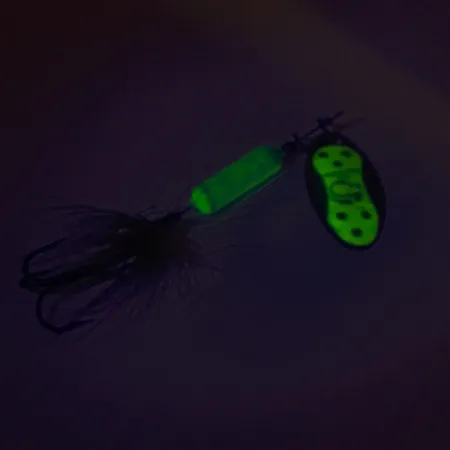 Worden’s Original Rooster Tail Spinner, Grün/Chartreuse, 3,6g, #8538