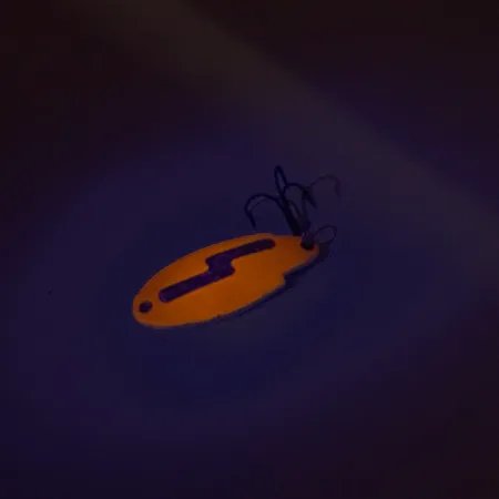 Acme Thunderbolt UV Blinker, Fluorescent Orange / Nickel, 3,5g, #8549