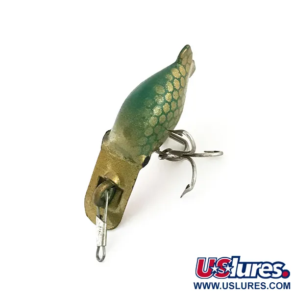 Luhr Jensen Hot Shot 70 Wobbler, Grün-Gold Wabe, 1.6g, #8559