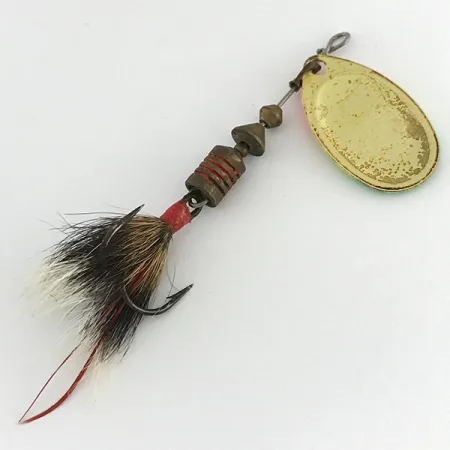 Mepps Aglia 2 dressed Spinner, Rainbow, 4,7g, Eichhörnchenhaar, #8583