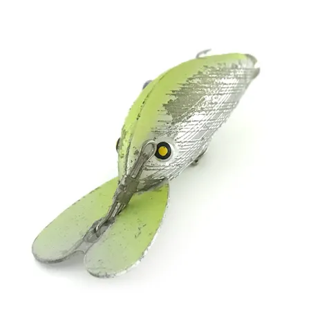 Bill Norman Quarterback Shallow Flachläufer, Silber/Chartreuse, 7g, Glow, #8591