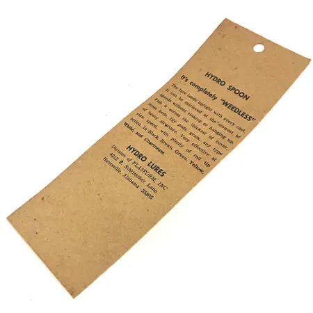 Hydro Lures Weedless Hydro Spoon Krautblinker, Weiß/Grau, 14g, #8595