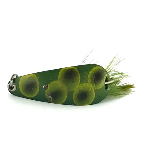 Weedless Weezel bait Rex Spoon Krautblinker, Frog, 12,5g, Feder, #8599
