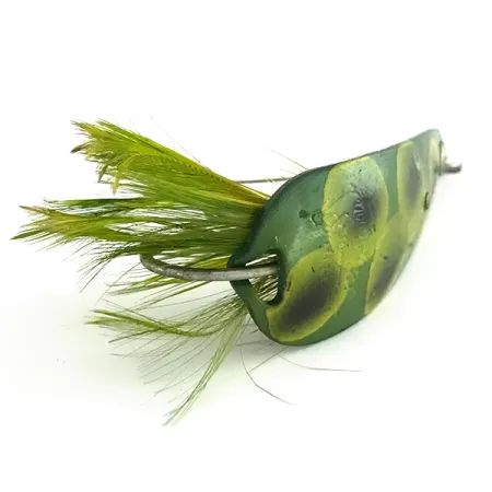 Weedless Weezel bait Rex Spoon Krautblinker, Frog, 12,5g, Feder, #8599