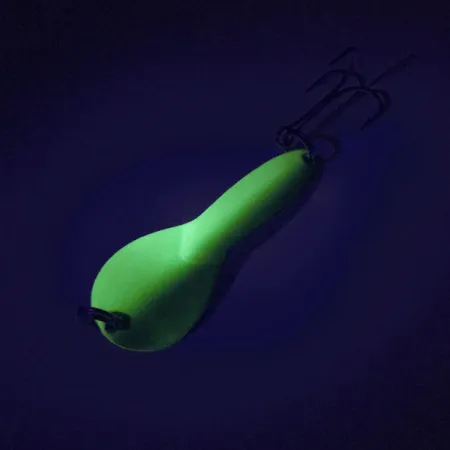 Acme Dazzler #2 UV Blinker, Yellow / Green / Nickel, 7g, UV-aktiv, #8600