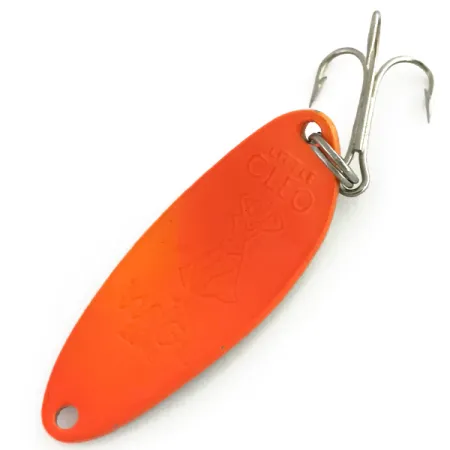 Seneca Little Cleo (Hula Girl) Blinker, Nickel/Orange, 10g, #8609