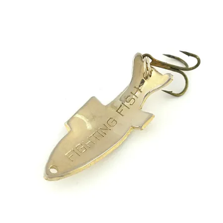 Thomas Fighting fish Blinker, Gold, 7g, Geprägte Schuppen, #8619