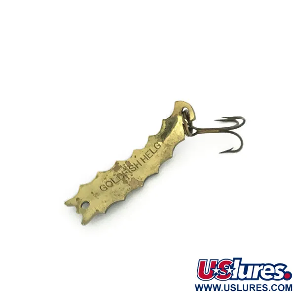 Al's Goldfish Helgy Blinker, Schwarz/Rot/Gold, 4,5g, Larve, #8622