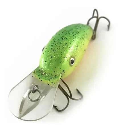 Strike King 4XD Crankbait, Chartreuse, 10g, Tiefläufer, #9238