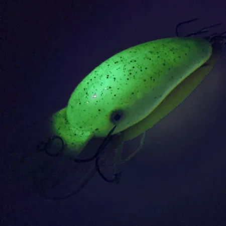 Strike King 4XD Crankbait, Chartreuse, 10g, Tiefläufer, #9238