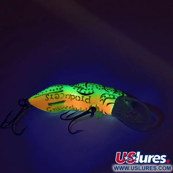 Producers Crawdad UV Wobbler, Green Tiger, 7g, UV-aktiv, #8649
