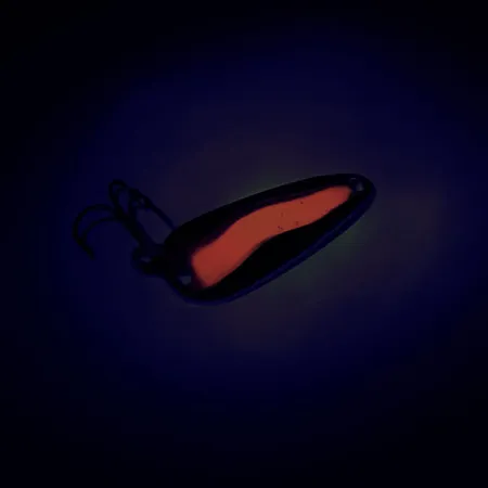 Luhr Jensen Hot Shot W UV Blinker, Nickel/Pink, 4,5g, UV-aktiv, #8665