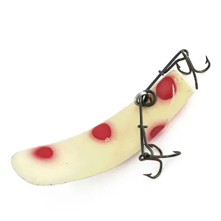 Yakima Bait FlatFish F6 Wobbler, Weiß / Rot, 3g, Spreader Bar, #8668