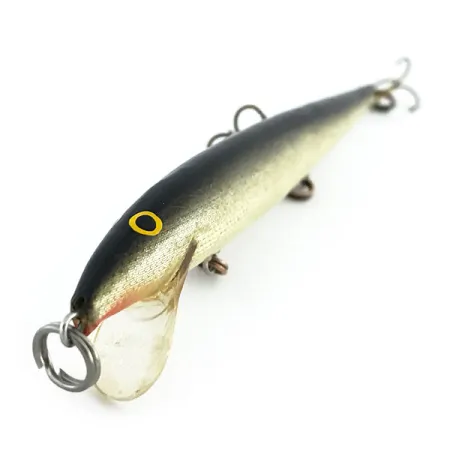 Rapala Original Floater F13 Wobbler, S (Silber), 7g, Balsaholz, #8669