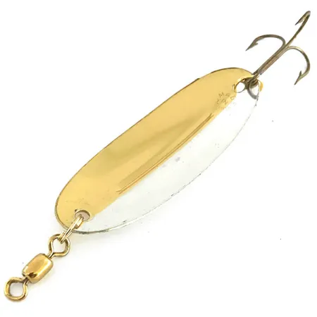 Williams Wabler W50 Blinker, Gold / Silber, 14g, Längsrippe, #8674