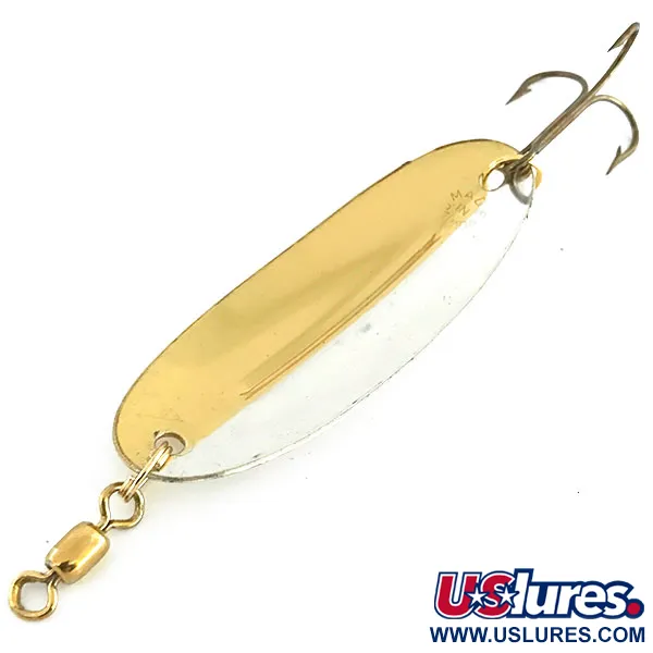 Williams Wabler W50 Blinker, Gold / Silber, 14g, Längsrippe, #8674