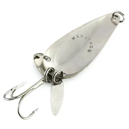 Marathon (with sonic blades) Blinker, Nickel/Rot, 12g, #8682