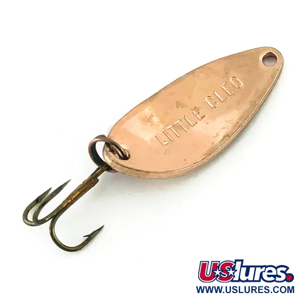 Seneca Little Cleo Blinker, Kupfer / Rot, 5g, Vintage, #8683