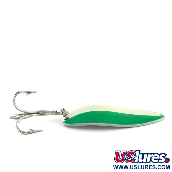 Seneca Little Cleo (Hula Girl) Glow Blinker, Grün/Weiß, 21g, #8684