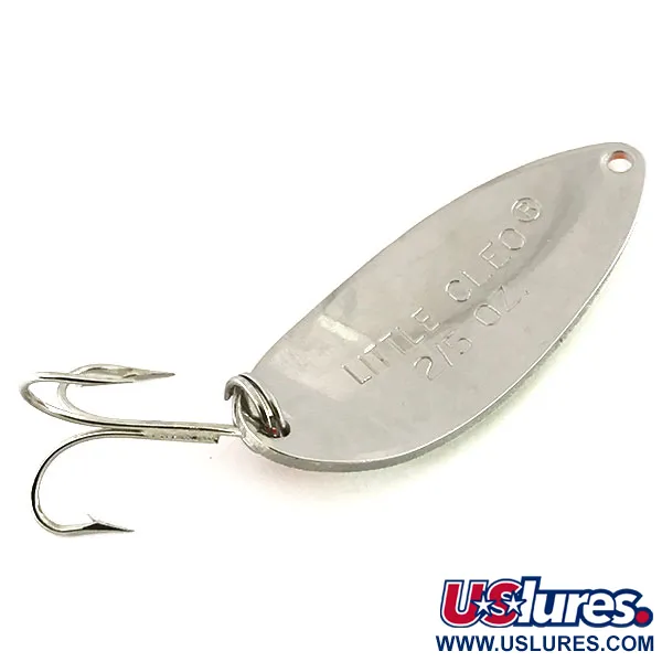 Acme Little Cleo Glow Blinker, Weiß/Orange/Nickel, 11g, Glow, #8687