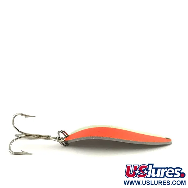 Acme Little Cleo Glow Blinker, Weiß/Orange/Nickel, 11g, Glow, #8687