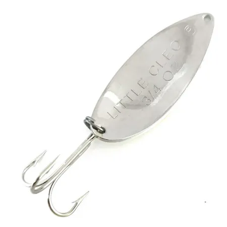 Acme Little Cleo Glow Blinker, Weiß/Rot/Nickel, 21g, Glow, #8689