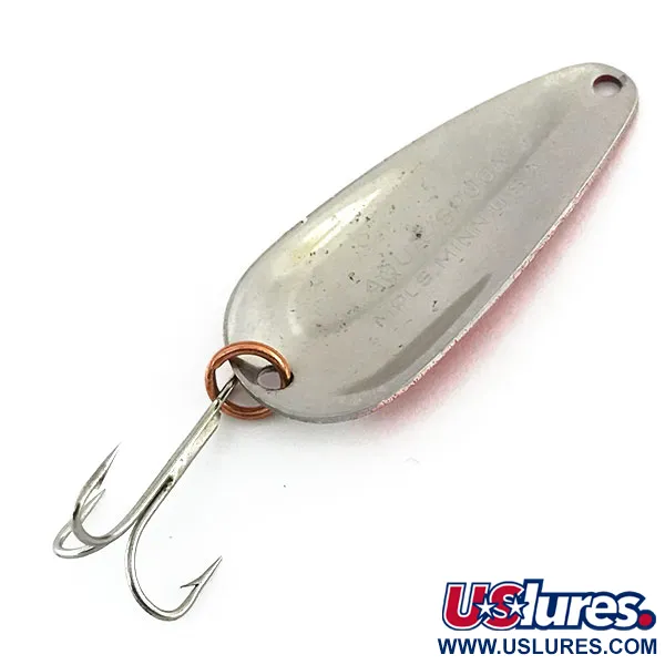 Nebco Aqua Spoon Blinker, Rot/Weiß/Nickel, 7g, vernickelt, #8703