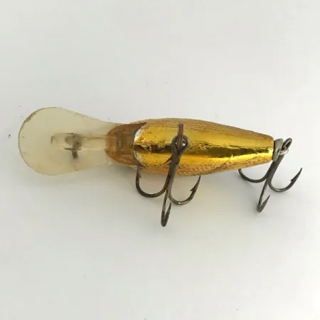 Bill Norman Little Scooper Crankbait, Gold, 7g, Vintage, #8706