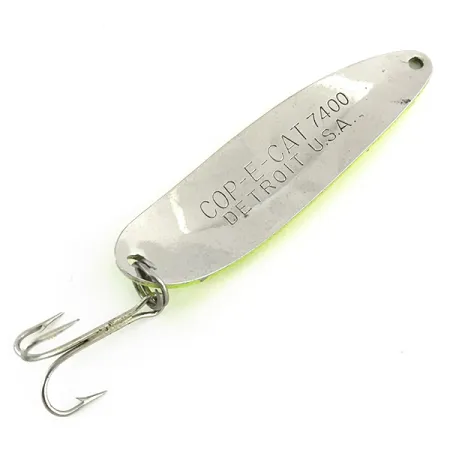 Eppinger Dardevle Cop-E-Cat 7400 UV Blinker, Gelb/Nickel, 14g, #8721