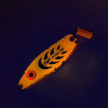 Mepps Syclops 00 UV Blinker, Fluoreszierend Orange, 4,5g, UV, #8727