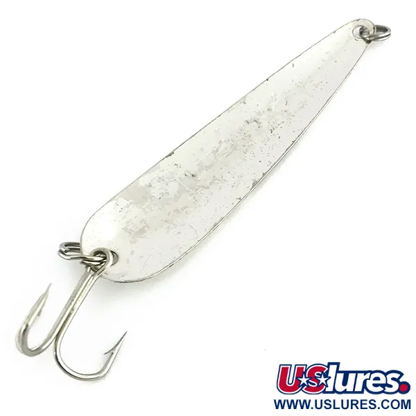 Dardevle Flutter-Chuck 3500 Blinker, Hammered Silver, 8g, #8728