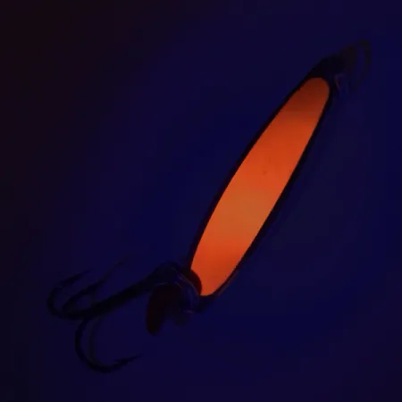 Bay De Noc Swedish Pimple UV Pilker, Nickel/Orange, 7g, UV-Tape, #8729