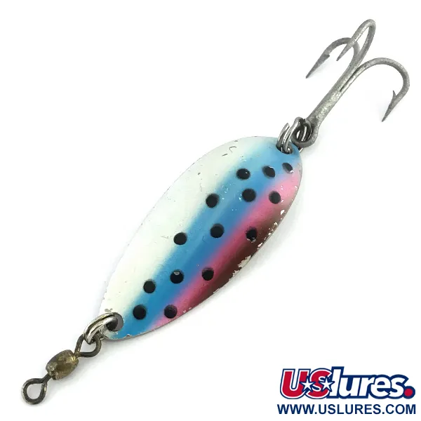 Luhr Jensen Little Jewel Blinker, Rainbow Trout / Nickel, 14g, #8734