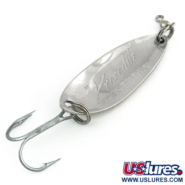 Luhr Jensen Lil' Kroc Blinker, Nickel / Grün, 9g, Wirbel, #8735