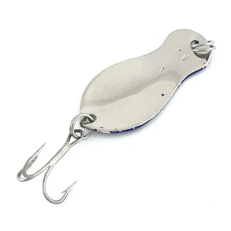 K-B Bait K-B Spoon 1 Blinker, Blue Metallic / Nickel, 6g, #8744