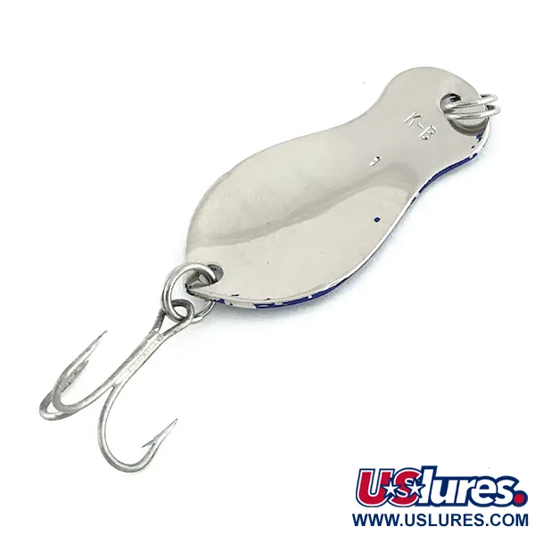 K-B Bait K-B Spoon 1 Blinker, Blue Metallic / Nickel, 6g, #8744