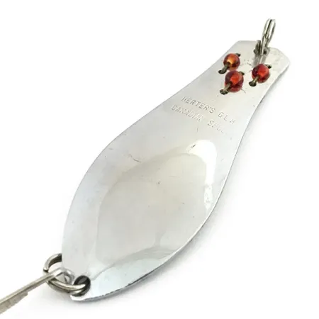 Herter's Canadian Spoon Blinker, Nickel / Rote Augen, 10g, #8747