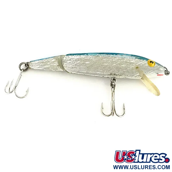Rebel Floater Jointed Minnow, Silber/Blau, 7g, Geteilt, #8748