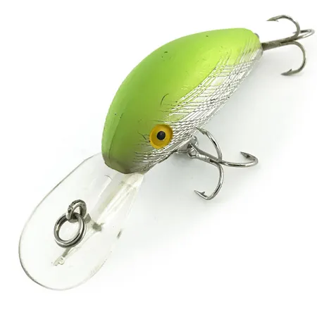 Rebel Humpy Wobbler, Silver / Chartreuse, 10g, Rasselsystem, #8752