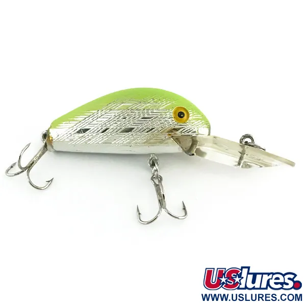 Rebel Humpy Wobbler, Silver / Chartreuse, 10g, Rasselsystem, #8752