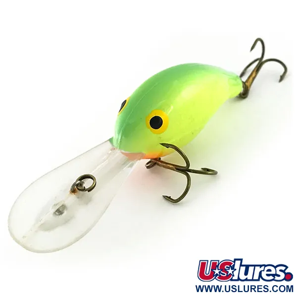 Bandit 300 Tieflauf-Crankbait, Chartreuse, 10g, Glow, #8753