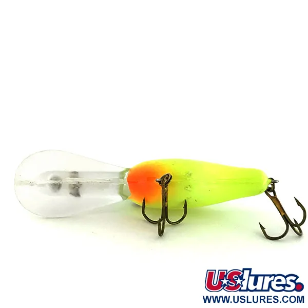 Bandit 300 Tieflauf-Crankbait, Chartreuse, 10g, Glow, #8753