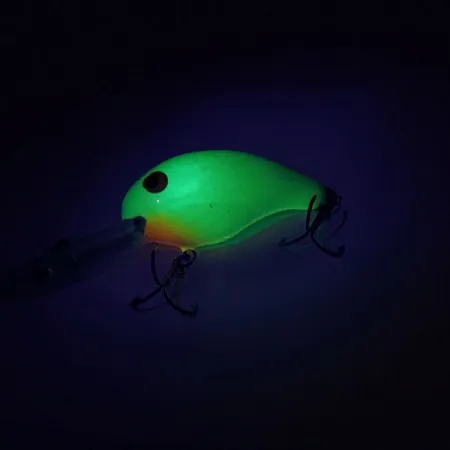 Bandit 300 Tieflauf-Crankbait, Chartreuse, 10g, Glow, #8753