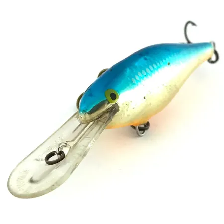 Rapala Shad Rap Deep Runner 07 Wobbler, Blau/Silber, 8g, Balsa, #8756